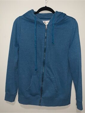 Threads 4 Thought Teal Zip Hoodie